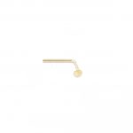 small nose stud gold