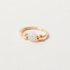 Opal Septum Ring 18 Gauge