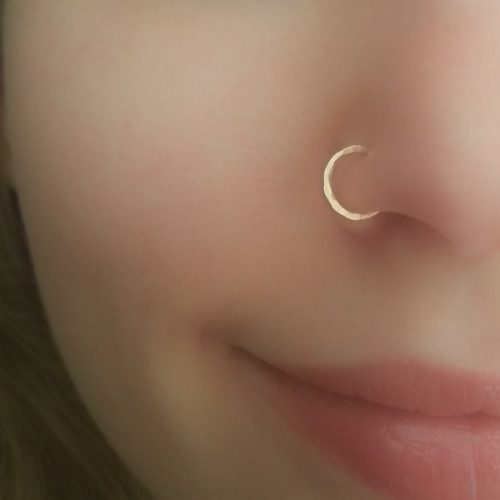 Gold Tiny Nose Ring