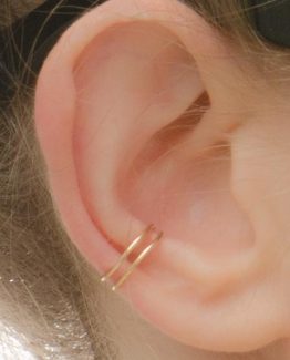 Double Ear Cuff Gold Filled