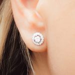 Crystal Rhinestone Stud Earrings
