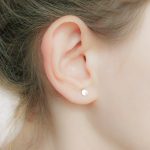 Sterling Silver Flat Circle Studs