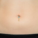 fake belly button ring