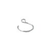 Adjustable fake nose ring in sterling silver, no piercing needed, photo 4