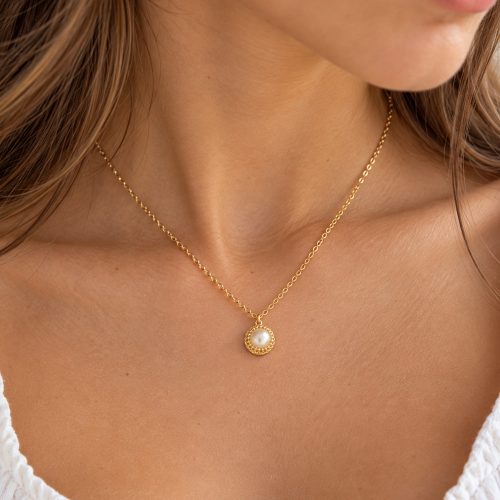 Vintage Swarovski Pearl Necklace