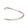 Tiny CZ dangle septum ring in 14k gold filled, photo 5