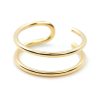 Double band ear cuff in 14k gold filled, no piercing needed, photo 4