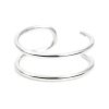Double band ear cuff in 14k gold filled, no piercing needed, photo 5