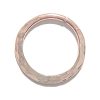 Hammered nose ring hoop in 14k gold filled, photo 4