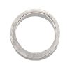 Hammered nose ring hoop in 14k gold filled, photo 5