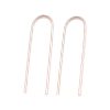 Long arch threader earring in 14k gold filled, photo 7
