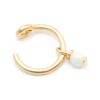 Opal dangle ear cuff in 14k gold filled, photo 2