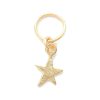 Seamless helix hoop earring with tiny star charm in 14k gold filled, photo 7