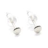 Tiny dot stud earring in 14k gold filled, photo 5