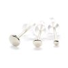 Tiny dot stud earring in 14k gold filled, photo 8